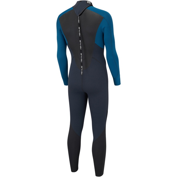 Animal Lava 3/2mm GBS Back Zip Wetsuit Marina Blue AW8SN101